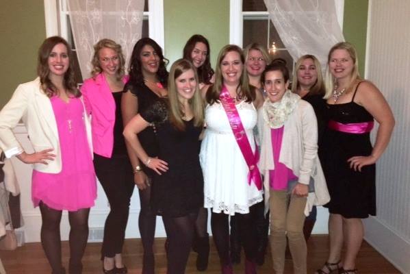 A photo from Caitlin's bachelorette party.