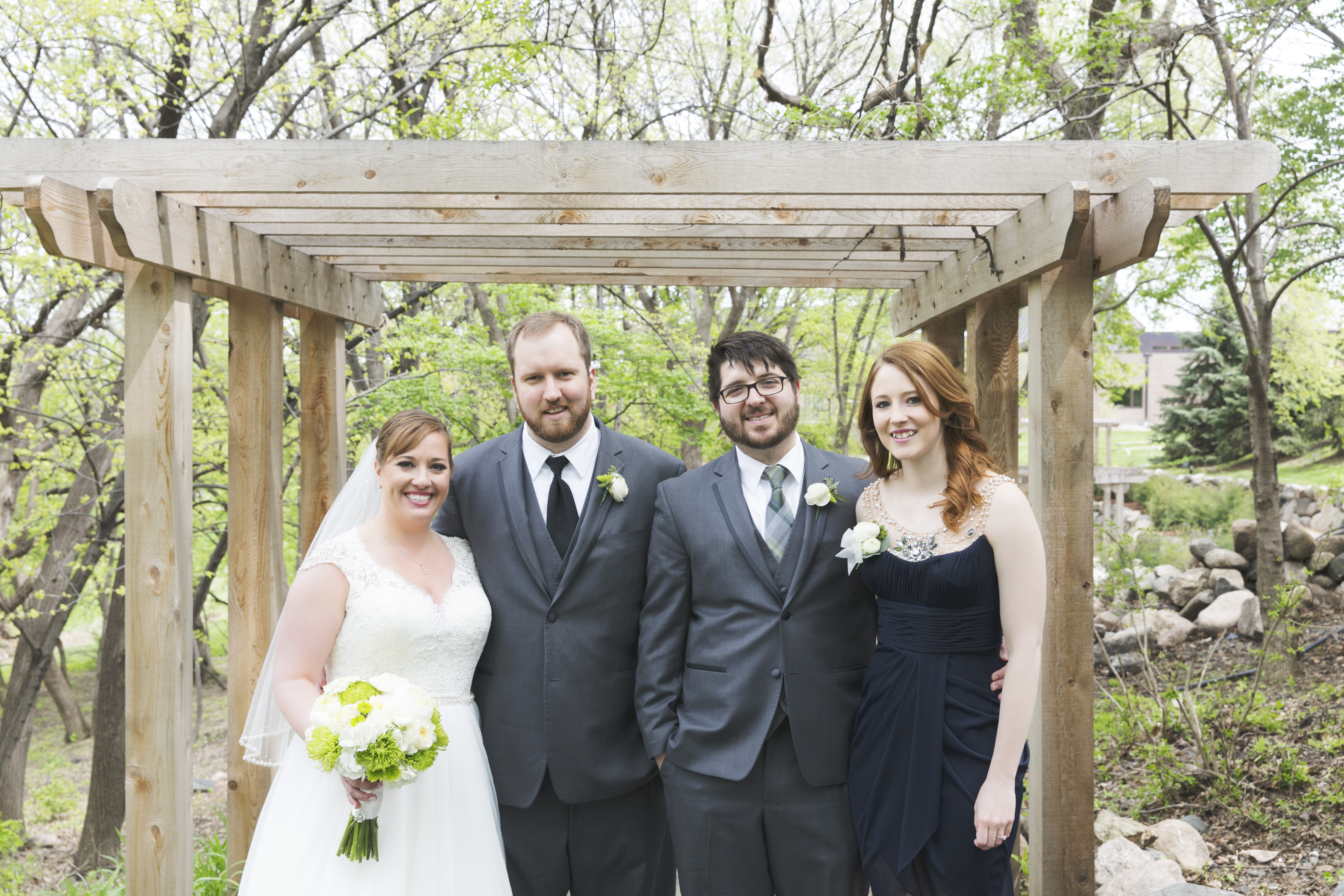 A photo from Wyatt Andersen and Caitlin Gadel's wedding.